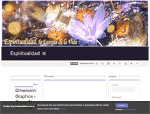 Tablet Screenshot of espiritualidad.com.ar